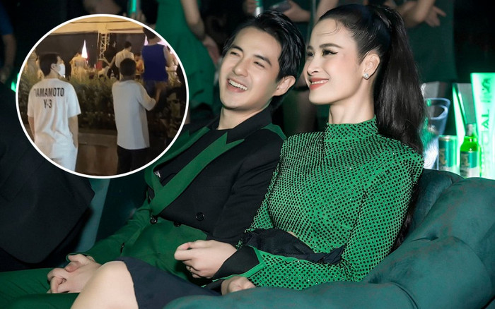 Đông Nhi mải mê trình diễn trên sân khấu, Ông Cao Thắng đứng phía xa nhìn vợ hát khiến netizen xuýt xoa Ảnh 2
