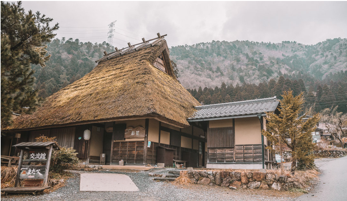 Bảo tàng truyền thống của ngôi làng Miyama.