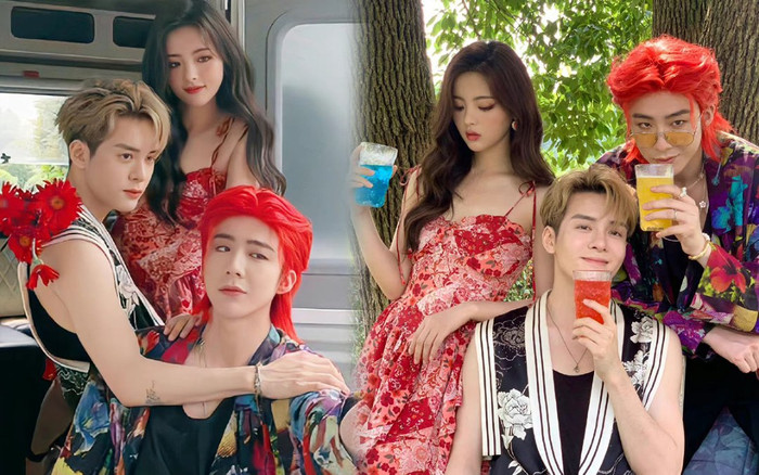 Tăng Thuấn Hy, Dương Siêu Việt và Lưu Vũ Ninh quảng bá phim mới nhưng trông lạ lắm Ảnh 2