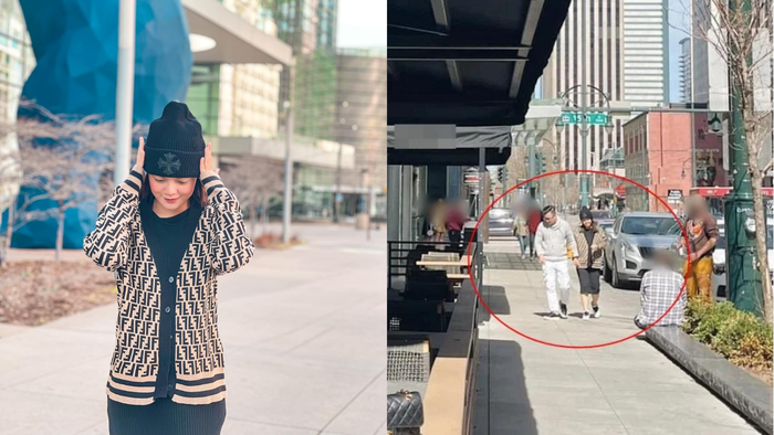 Phạm Quỳnh Anh bị bắt gặp nắm tay tình trẻ tại Mỹ.