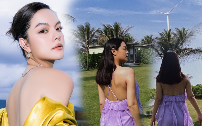 Phạm Quỳnh Anh 'quay lưng' với camera giấu bụng bầu nhưng bằng chứng mang thai quá lộ liễu Ảnh 2