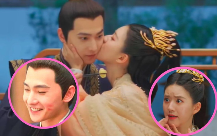 Thả Thí Thiên Hạ: Triệu Lộ Tư lo hôn Dương Dương đến trôi son, biểu cảm của phía trai gây sốt Ảnh 2