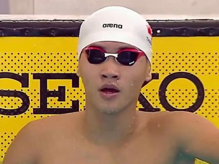 Tối 17/5, kình ngư Phạm Thanh Bảo có lần thứ hai vượt qua kỷ lục SEA Games ở nội dung 200 m ếch.