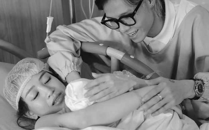 Mẹ bỉm Joyce Phạm rạng rỡ khoe ái nữ mới chào đời Ảnh 2