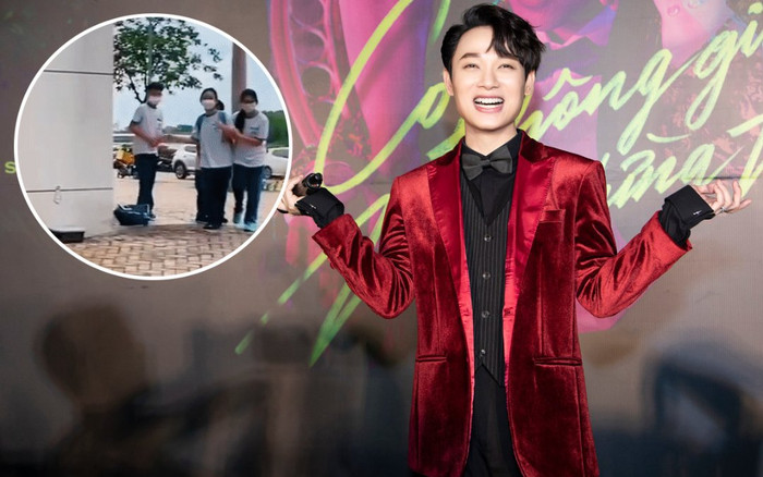 Trúc Nhân có phản ứng đặc biệt khi thấy fan lấp ló, theo dõi mình Ảnh 2