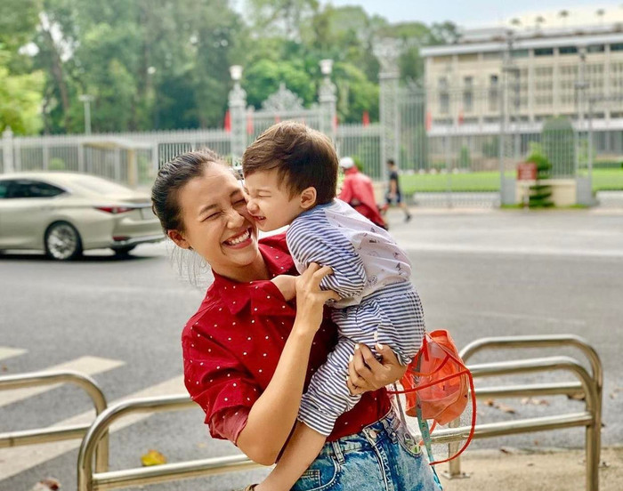 Bé Max là nguồn động lực lớn nhất của cô lúc này.