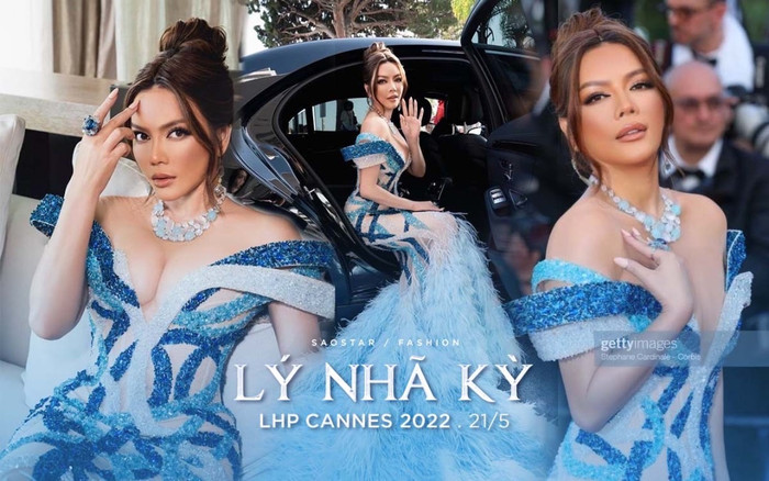 Chán làm công chúa, Lý Nhã Kỳ hóa nữ thần đại dương, tiếp tục khoe kim cương vài tỷ đồng tại Cannes Ảnh 2