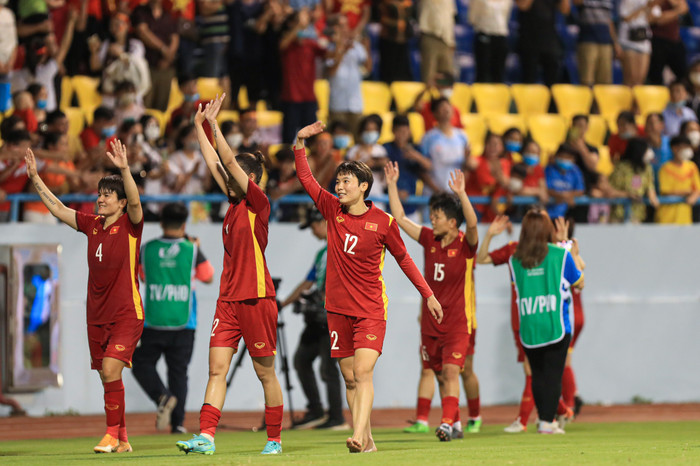 Tuyển nữ Việt Nam được chờ đợi thắng Thái Lan để giành HCV SEA Games 31.