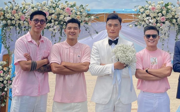 Dàn khách mời 'cực khủng' trong đám cưới đám cưới Bùi Tiến Dũng - Dianka Ảnh 2