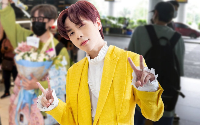 Khác xa cảnh tượng được săn đón tại Thái Lan, Quang Hùng MasterD 'lẻ loi' khi về đến sân bay Việt Ảnh 2