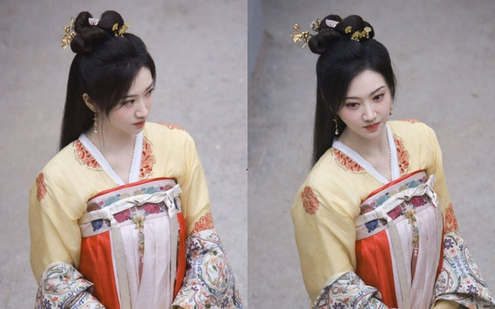 Cảnh Điềm gây sốt với nhan sắc ngọt ngào, sắp soán ngôi 'mỹ nữ cổ trang' Lưu Diệc Phi? Ảnh 2