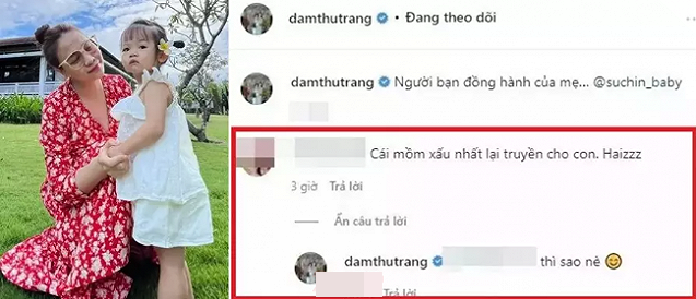 Bà xã Cường Đô La cũng từng lên tiếng đáp trả anti-fan.