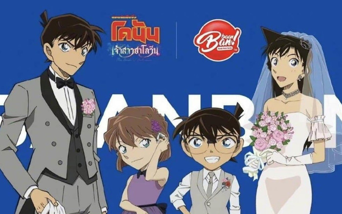 Ê-kíp Thám Tử Lừng Danh Conan tạo hiệu ứng để fan Shinichi - Ran và Conan - Haibara 'xé' nhau? Ảnh 2