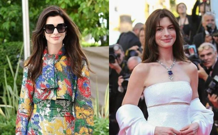 Anne Hathaway được ví như nữ hoàng trên thảm đỏ Cannes 2022 Ảnh 2