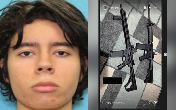 Nghi phạm xả súng trường tiểu học ở Mỹ từng khoe vũ khí trên Instagram 3 ngày trước vụ việc Ảnh 2