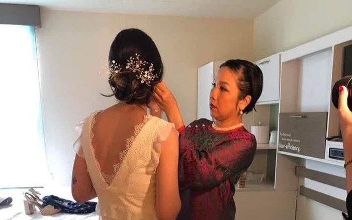 Mỹ Linh nghẹn ngào chia sẻ khoảnh khắc xúc động trong đám cưới của con gái tại Mỹ Ảnh 2