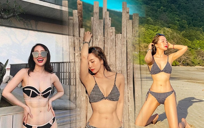 'Cá sấu chúa' hết đen nhẻm gầy gò, Quỳnh Nga giờ đây body nổi múi, thân hình đồng hồ cát Ảnh 2