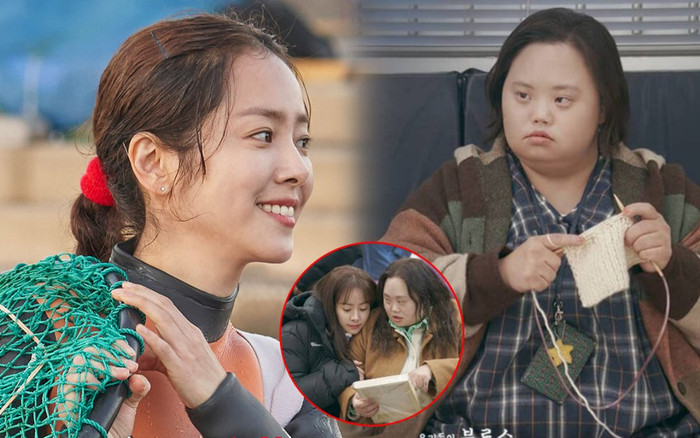 Nữ diễn viên mắc bệnh Down đóng cùng Han Ji Min trong Our Blues: Từng vẽ chân dung cho 4000 người Ảnh 2