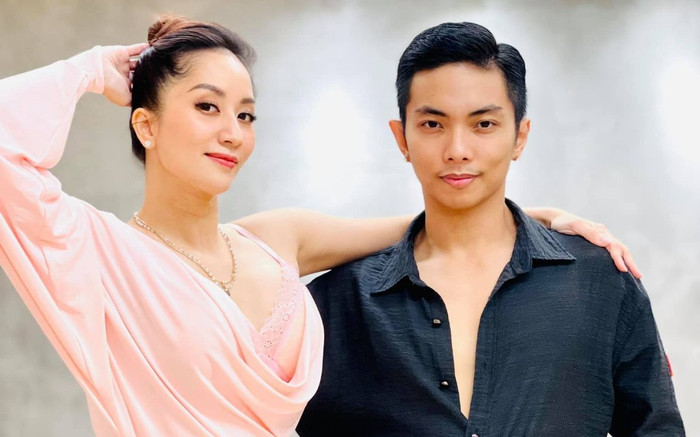 Khánh Khi - Phan Hiển bắt trend ca khúc đang gây bão TikTok, xem cứ 'bánh cuốn' thôi rồi! Ảnh 2