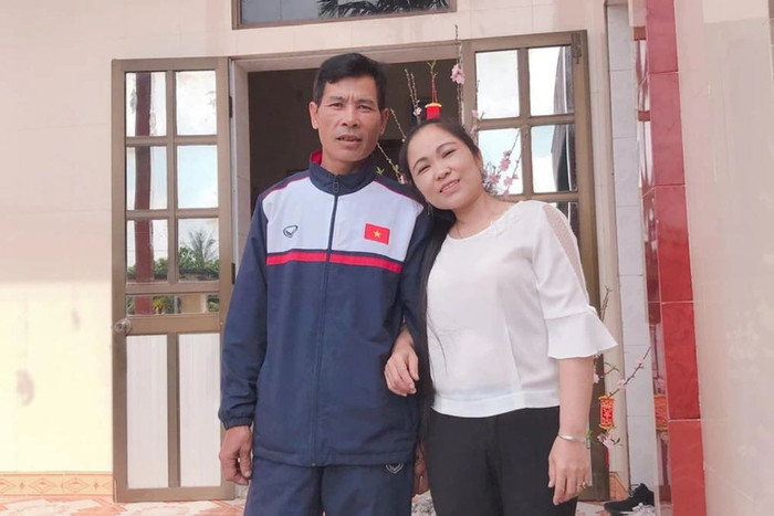 Bố mẹ Nhâm Mạnh Dũng.