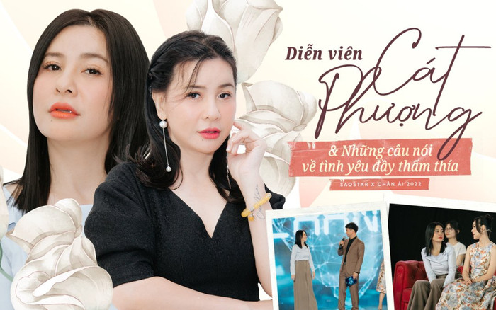 Những câu nói về tình yêu đầy thấm thía của Cát Phượng trong Chân Ái 2022 Ảnh 2