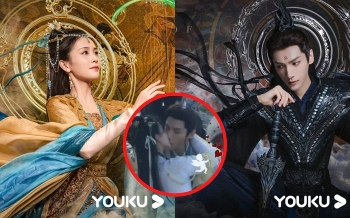 Lộ cảnh hôn cực cháy của Bạch Lộc và La Vân Hi, khán giả phát hiện ra chi tiết 'tưởng lạ mà quen' Ảnh 2