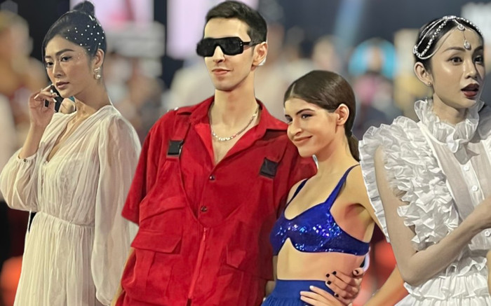 Dàn sao Việt xúng xính váy áo tại tuần lễ thời trang, soi nhan sắc celeb qua ống kính người qua đường Ảnh 2