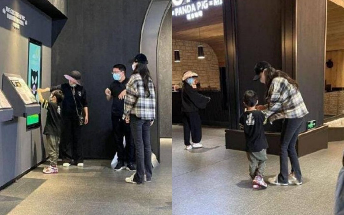 Angela Baby lủi thủi một mình dắt con đi chơi giữa nghi vấn Huỳnh Hiểu Minh có người mới Ảnh 2