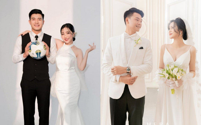 Thủ môn Bùi Tiến Dũng và loạt nam cầu thủ đình đám bất ngờ lên xe hoa nửa đầu năm 2022 Ảnh 2