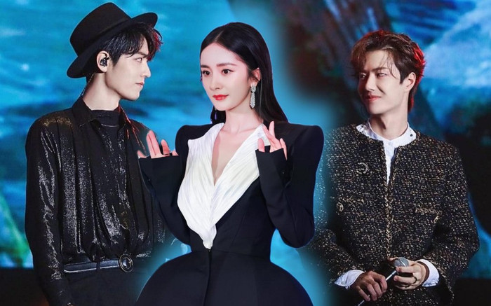 Ánh mắt đầy 'ám muội' dành cho Tiêu Chiến và Vương Nhất Bác, fan nghi Dương Mịch là hủ nữ ngầm? Ảnh 2