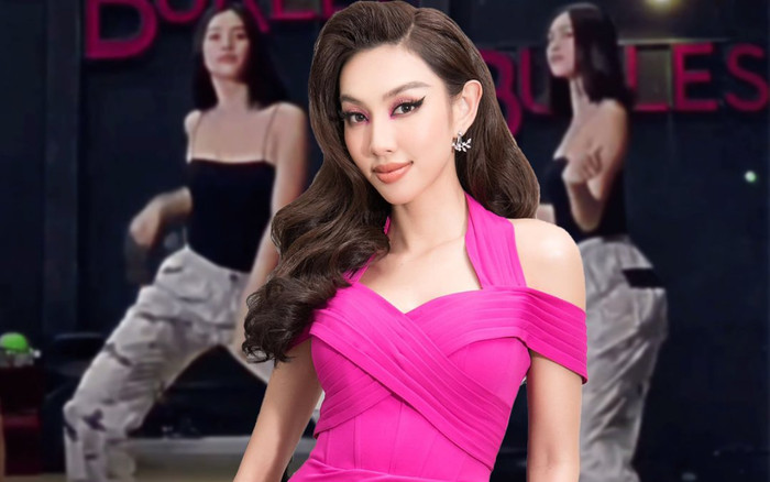 Tiểu Vy khoe vũ đạo mướt mắt, dân mạng liền réo tên Thùy Tiên! Ảnh 2