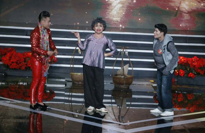 Tiết mục chung kết có sự góp mặt của nam MC Đại Nghĩa.