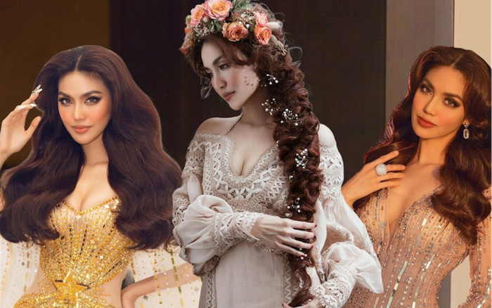 Miss 10+1 Lan Khuê tái xuất sàn diễn, tạo hình hoa hòe tựa công chúa tóc mây Ảnh 2