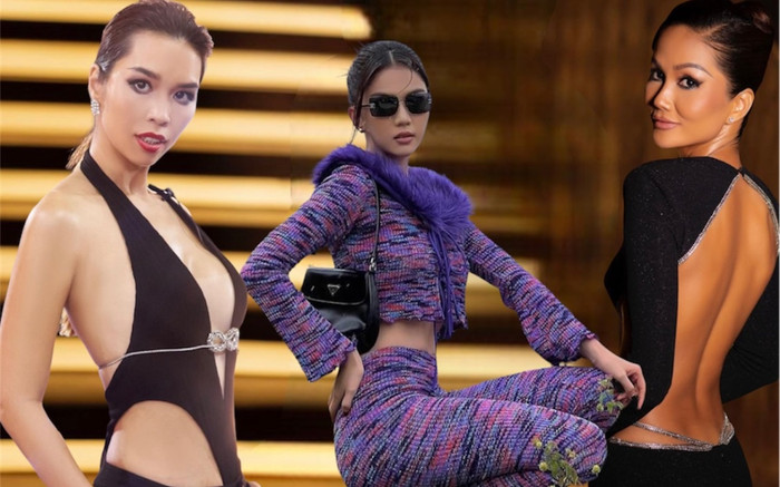 Góc sao Việt đụng hàng: Hà Anh 'chặt đẹp' đàn em, Minh Tú - H'Hen Niê bất phân thắng bại Ảnh 2