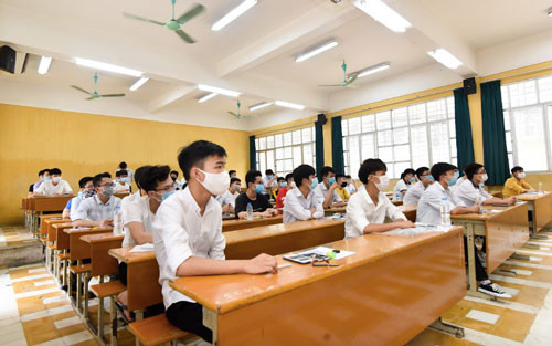 Hà Nội có lượng thí sinh tham gia dự thi cao nhất trên cả nước. Ảnh: Fanpage ĐH Bách Khoa HN