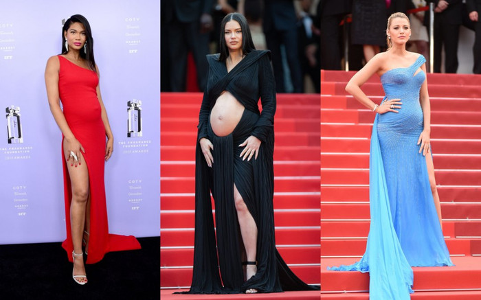 Mỹ nhân chăm diện đồ hở bạo hết mức dù đang mang thai Ảnh 2