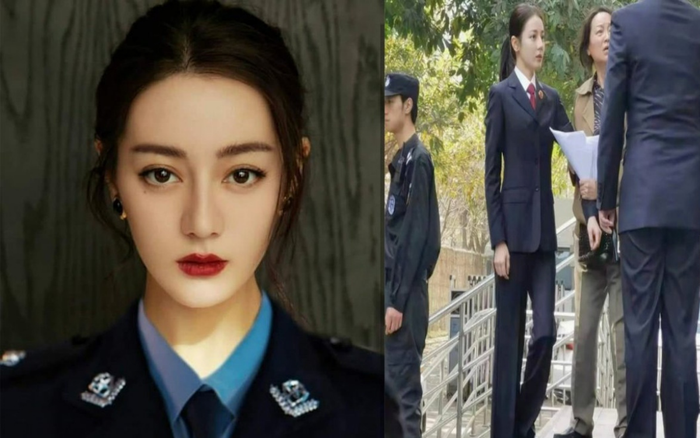 Giữa lùm xùm liên quan đến Lộc Hàm, Địch Lệ Nhiệt Ba lộ ngoại hình khác lạ Ảnh 6