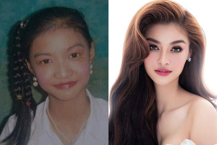 Ngắm ảnh hồi nhỏ của các hoa hậu, á hậu: Liệu nhan sắc có 'xinh từ trong trứng'? Ảnh 8