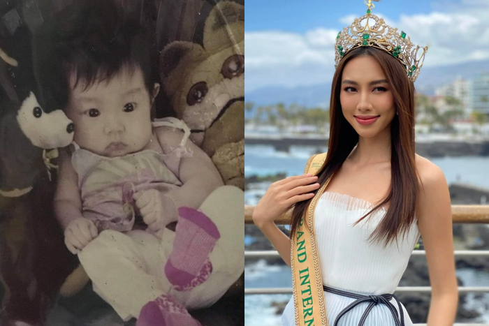 Ngắm ảnh hồi nhỏ của các hoa hậu, á hậu: Liệu nhan sắc có 'xinh từ trong trứng'? Ảnh 4