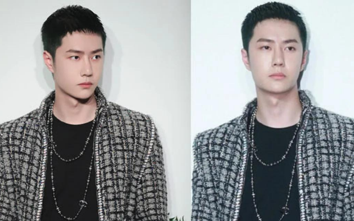 Nam thần Cbiz để đầu đinh: Tiêu Chiến - Vương Nhất Bác như trai quê, Dương Dương hợp nhất Ảnh 4