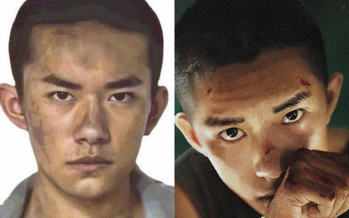 Tạo hình đầu đinh của Dịch Dương Thiên Tỉ trong phim Em Của Thời Niên Thiếu gây ấn tượng mạnh.