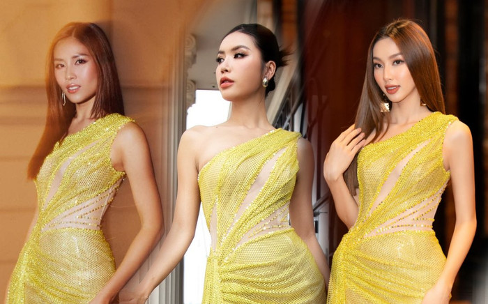 Diện chung váy vàng neon: Thùy Tiên liệu có 'chặt đẹp' đàn chị Minh Tú và Loan Nguyễn? Ảnh 2