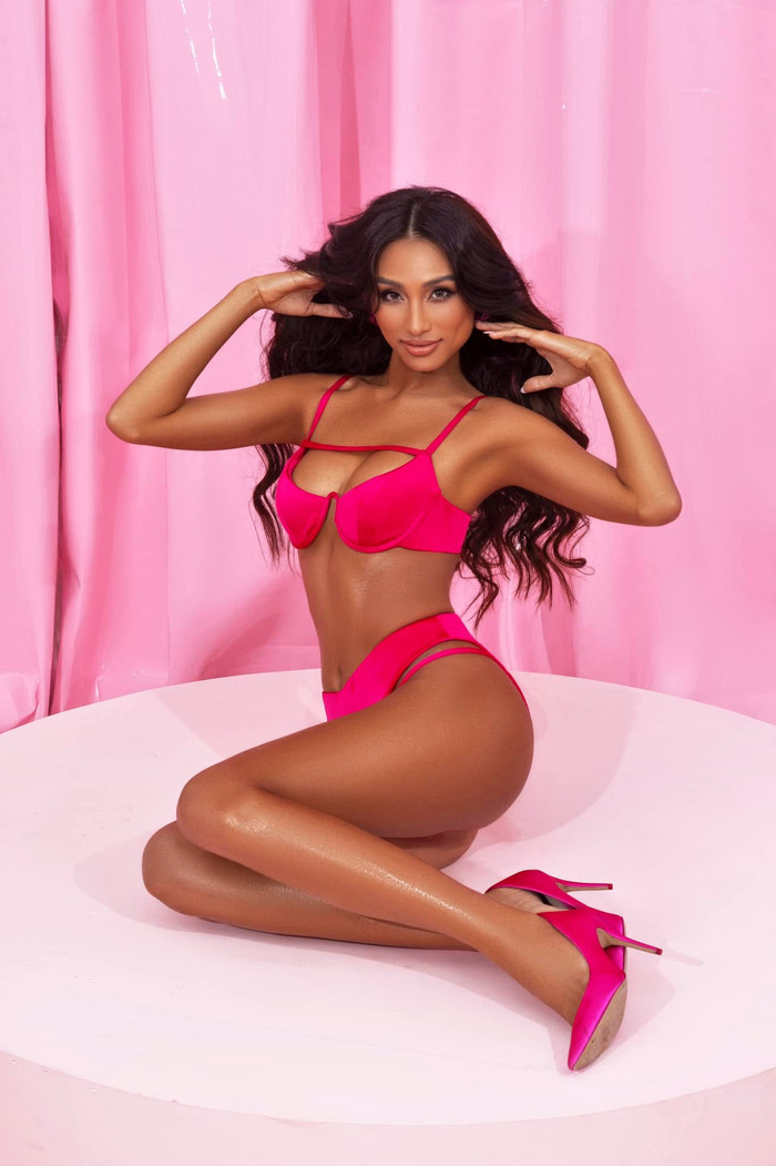 4. Mặc dù là tân binh nhưng Ngô Bảo Ngọc vẫn đang là một ẩn số thú vị cho mùa giải năm nay. Cô gái được mệnh danh là 'viên ngọc đen' của Miss Universe Vietnam sở hữu vóc dáng đẹp đúng gu quốc tế yêu thích.&nbsp;