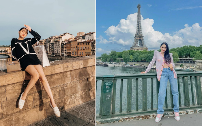 Việc liên tục check in tại những địa điểm nổi tiếng ở Pháp, dân tình đang đặt ra nghi vấn phải chăng Hương Giang đang âm thầm đi quay MV 