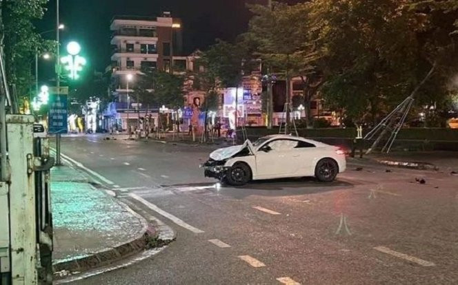 Bắt khẩn cấp tài xế lái xe Audi tông chết 3 người ở TP. Bắc Giang Ảnh 2
