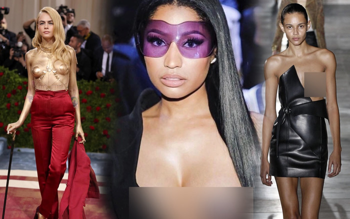 Xu hướng khoe miếng dán ngực: Bạo như Ngọc Trinh chưa chắc dám thử Ảnh 2