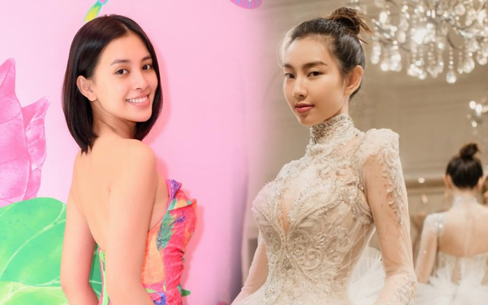 Mỹ nhân Việt để mặt mộc đi thử đồ: Tiểu Vy, Thùy Tiên đẹp hết nấc Ảnh 2