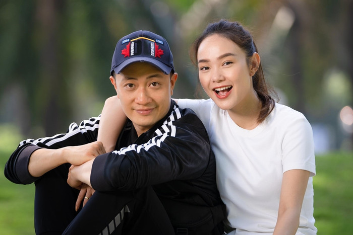 Minh Hằng và Lương Mạnh Hải là cặp đôi ăn ý trên màn ảnh.