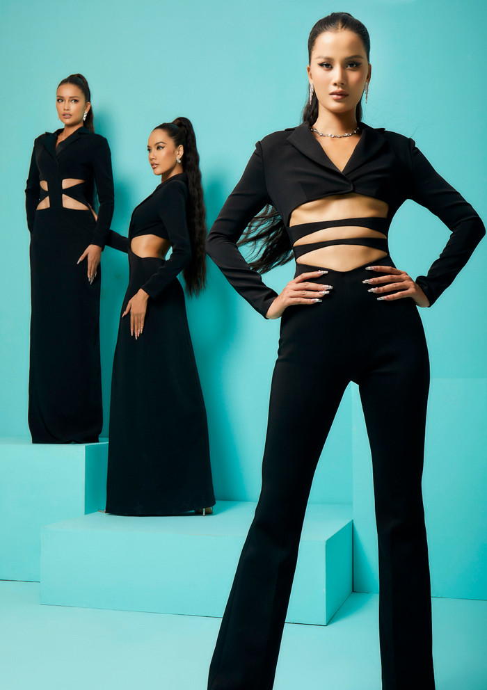 3 'chiến thần' Miss Universe VN Hoàng Phương, Ngọc Châu, Hương Ly hở bạo trước thềm Người đẹp Biển Ảnh 5