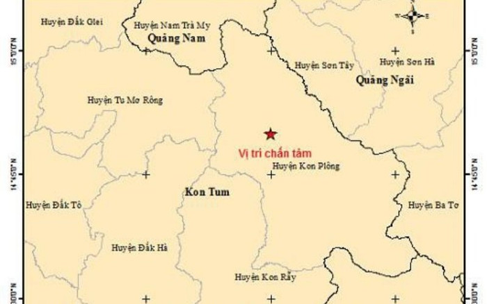Lại động đất liên tiếp ở Kon Tum Ảnh 2